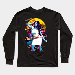 Miami Nights with BeautifulDiz Long Sleeve T-Shirt